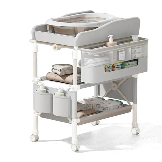 baignoire bebe pliable table a langer