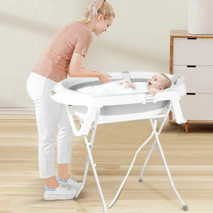 Baignoire Bébé Pliable Sur Pied
