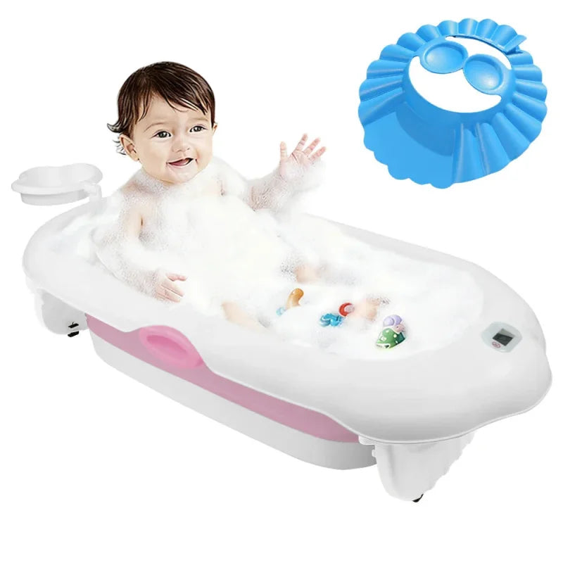 Baignoire Bébé Pliable Thermomètre